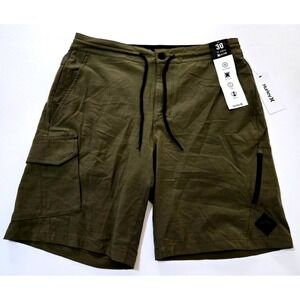 Hurley H2O-Dri Nomad‎ Cargo Short Men's 30 Olive NWT
